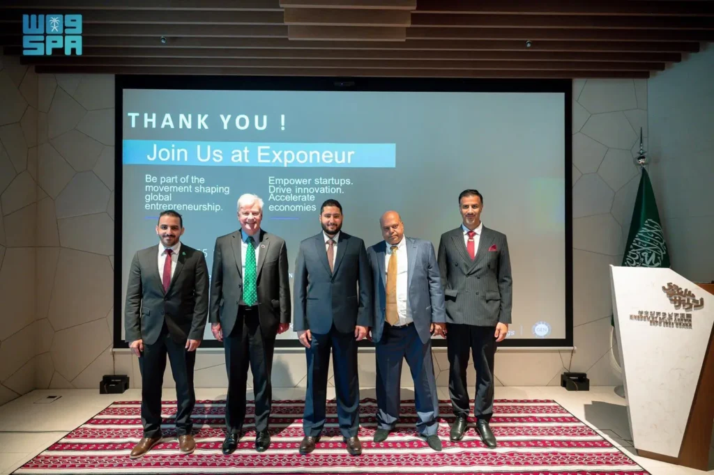 “Exponeur” Launches from Saudi Pavilion